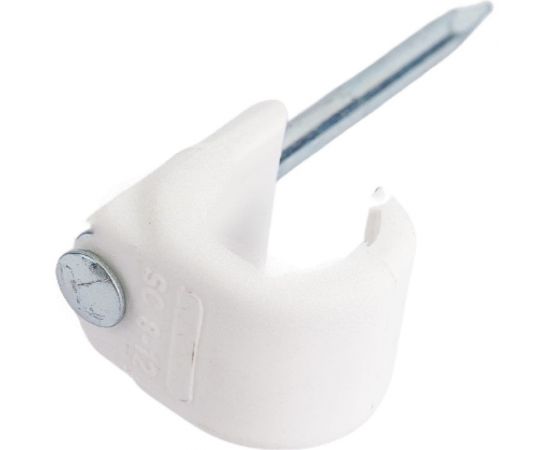 Крепежная скоба ЕВРОПАРТНЕР белая SC 8-12 50шт. 3 0836 2 – изображение 2