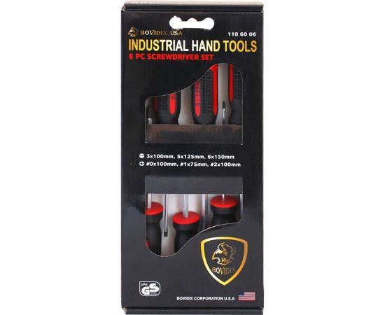 Набор отверток, 6шт в наборе BOVIDIX 1106006 – изображение 2