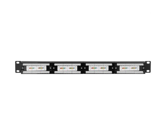 Патч-панель ExeGate EPP3-19-24-8P8C-C5e-110D 19 UTP 24 port cat 5e dual IDC 1U RoHS Black 256752 – изображение 2