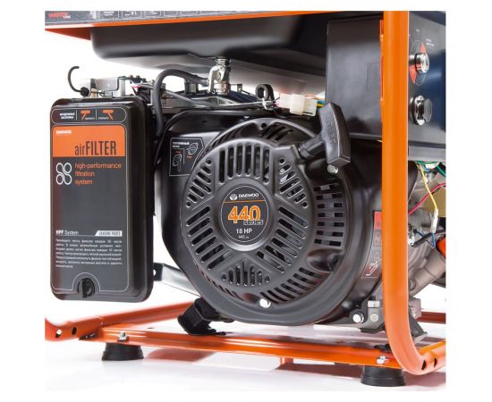 Бензиновый генератор с возможностью подключения ATS Daewoo GDA 8500E – изображение 25