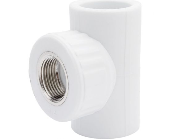 Комбинированный тройник VALFEX PP-R белый, 32х3/4 дюйма ВР 10127132 127-0519 – изображение 3