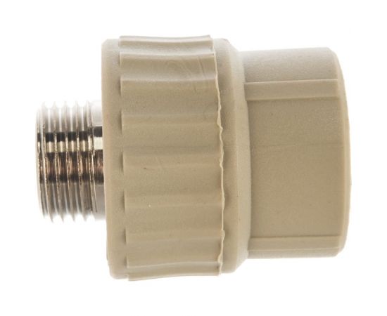 Муфта комбинированная с наружной резьбой VALFEX PP-R серая, 25 мм х1/2"" 10130125Г 127-0361 – изображение 3