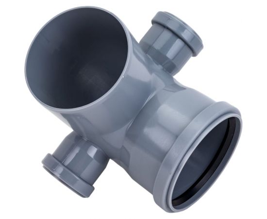 Универсальный отвод VALFEX 110/50x87.5, левый-правый, внутренняя канализация 23123150 – изображение 3