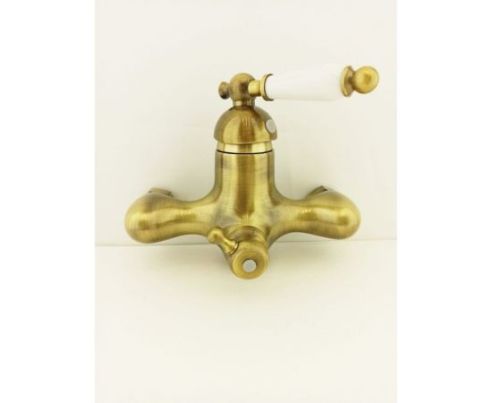 Смеситель для ванны MYNAH поворотный плоский излив, длиной 350 мм, латунь M2231N – изображение 3