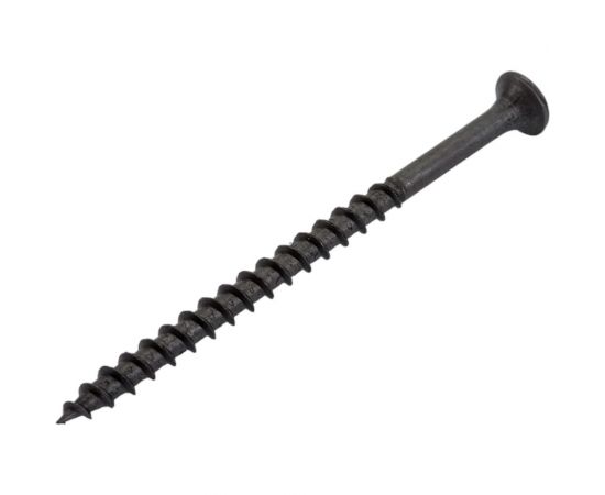 Черный саморез по дереву GSMETZ 4.2x70 мм, фосфатированный, 10 кг, 2040 шт., ph2 1004270 – изображение 3