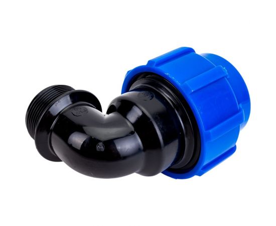 Отвод с наружной резьбой ПОЛИТЭК 50х1 1/2 50015112 – изображение 4