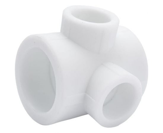 Крестовина VALFEX PP-R белая, 2-плоскостная, 40х25 мм10118240 127-8215 – изображение 4