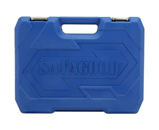 Набор инструментов для авто GOODKING 78 предметов, 1/4 1/2, трещотка 72 зуба B-10078 – изображение 4