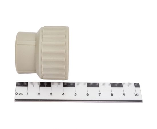 Муфта комбинированная с внутренней резьбой VALFEX PP-R серая, 20 мм х3/4"" 10129120Г 127-0354 – изображение 4