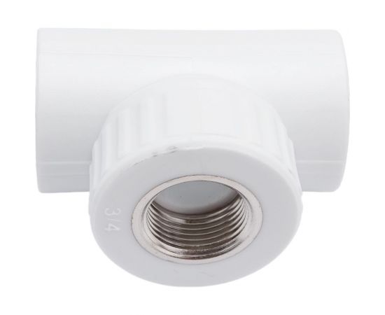 Комбинированный тройник VALFEX PP-R белый, 32х3/4 дюйма ВР 10127132 127-0519 – изображение 5