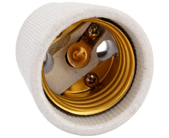 Патрон General Lighting Systems GLH-E40-CER-H-W керамический, Е40 подвесной белый 474008 – изображение 5