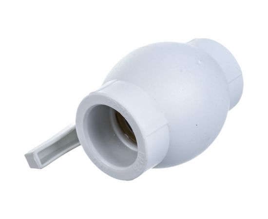 Шаровый кран VALFEX PP-R белый, 40 мм 10144040 007-7666 – изображение 5