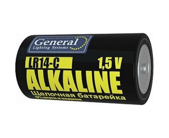 Батарейка General Lighting Systems GBAT-LR14 (C) щелочная 2pcs/shr 800578 