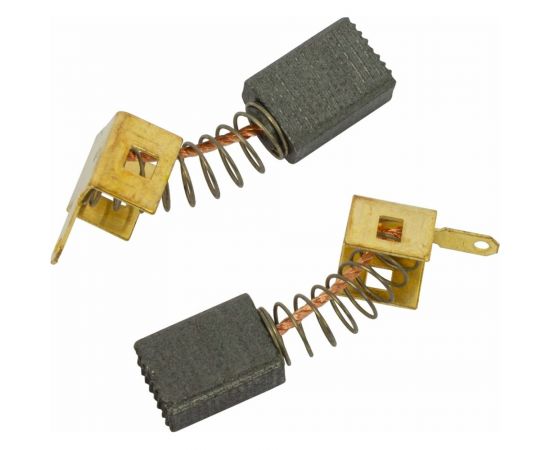 Комплект угольных щеток для электроинструмента Интерскол (пружина, пятак-уши), 6x9х12 мм, 2 шт COFRA SDI-34630 