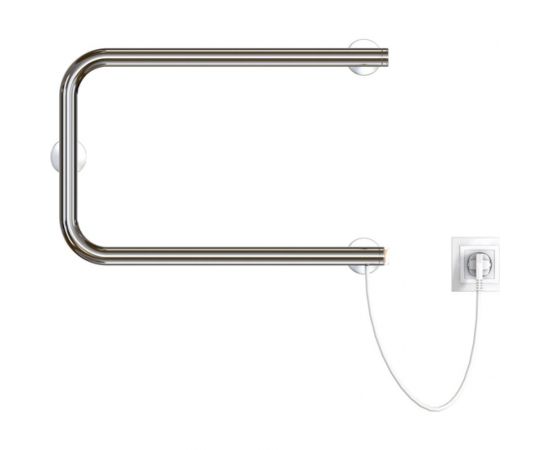 Электрический полотенцесушитель Zox П 32x50 кнопочный выкл, 107 Вт 541711 