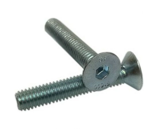 Винт ZAMETAL М10x20, пр. 10.9, с пот. гол., в/ш, DIN 7991, оц., уп. 200 шт. ZA521064 