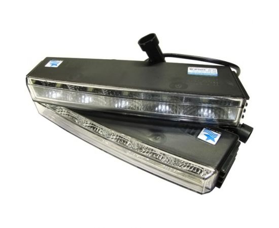 Дневные ходовые огни VOLTON 12 В, комплект, 10 SMD 221х30х75 мм ZD 06 