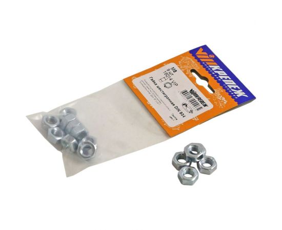 Шестигранная гайка vipкрепеж DIN 934, М8 9 шт. 16014 VIP 