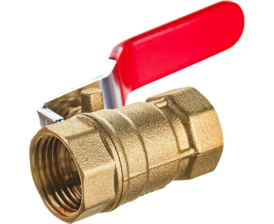 Шаровой кран ProfECO 1/2 ВР-ВР, муфтовый, ручка, Ду15, Ру20 11Б27п1 PE-12FFL 