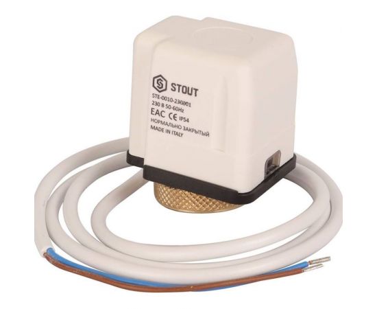 Электротермический компактный сервопривод Stout STE-0010-230001 RG008Q1TGF31ES 