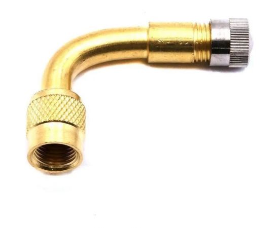 Металлический гнутый удлинитель вентиля HQ-mech 90 градусов VE36-90 УТ000001262 