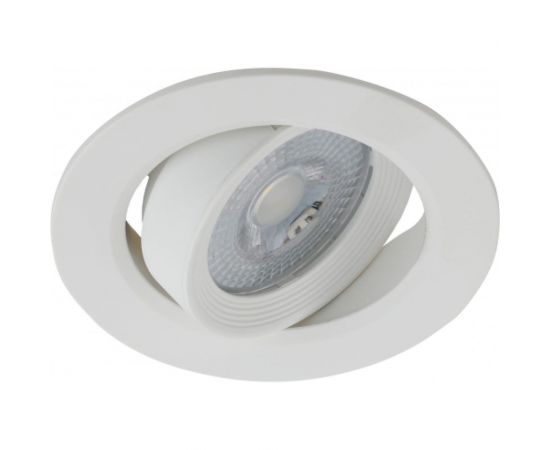 Светодиодный светильник ЭРА KL LED 22A-5 4K WH руглый поворотн. LED SMD 5W 4000K, белый Б0037037 
