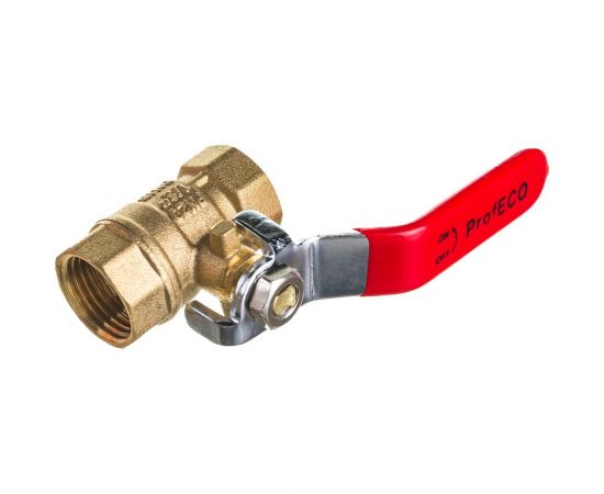 Шаровой кран ProfECO 1/2 ВР-ВР, муфтовый, ручка, Ду15, Ру20 11Б27п1 PE-12FFL – изображение 2