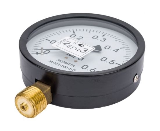Манометр ЭКО-М Экомера МД02-100 мм 0..0,6МПа G1/2 (Эконом) МД02-100-G-0,6МПа-ЭИ – изображение 2