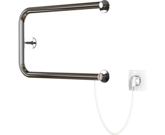 Электрический полотенцесушитель Zox П 32x50 кнопочный выкл, 107 Вт 541711 – изображение 2