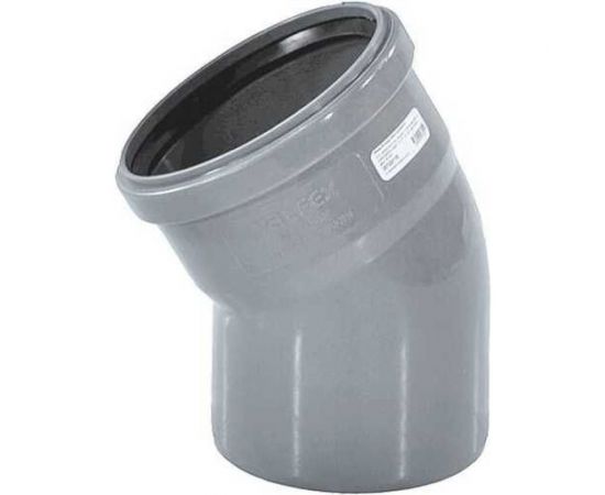 Отвод VALFEX 30 градусов, 50 мм, внутренняя канализация 20122050 – изображение 2
