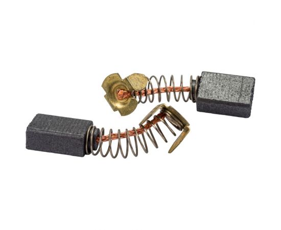 Комплект угольных щеток для электроинструмента Makita (пружина, пятак-уши), 6x10x14.7 мм, 2 шт COFRA SDM-34584 – изображение 2