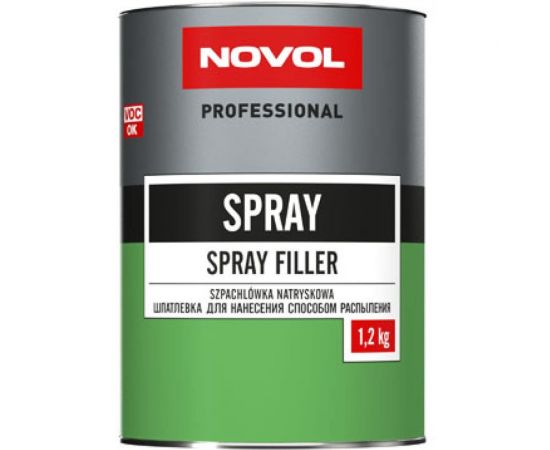 Жидкая шпатлевка Novol, банка 1.2 кг X6123150 – изображение 2