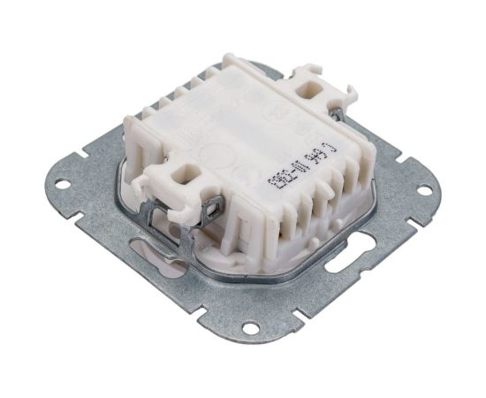 Механизм выключателя Bylectrica 2-клавишный, проходной, скрытая установка, серия ПРОВАНС, белый С(6+6) 10-3363 – изображение 3