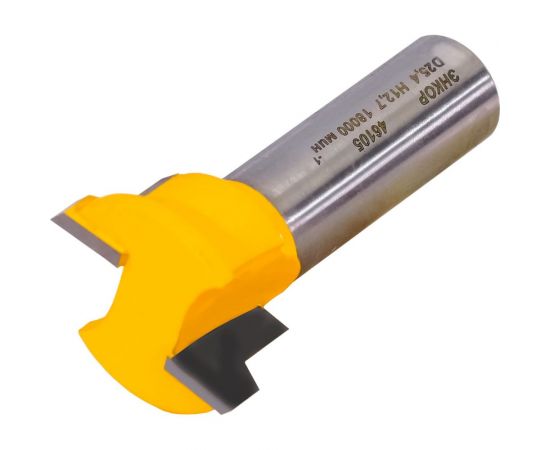 Фреза пазовая конструкционная 25.4 мм, Т-образная, хв-к 12 мм Энкор 46105 – изображение 3