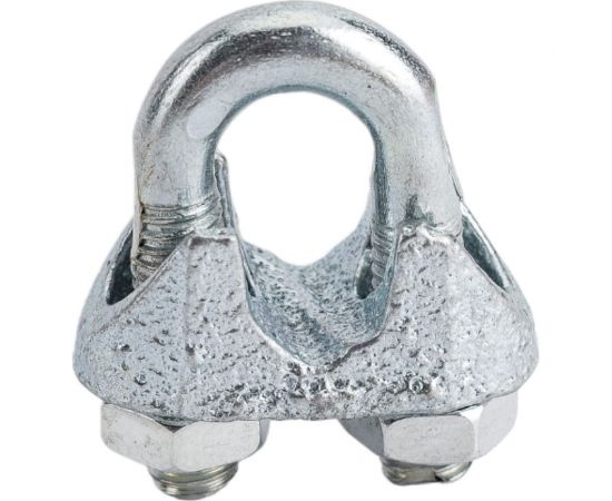 Зажим для стальных канатов vipкрепеж оцинкованный, 6 мм, 1 шт. 17806 VIP – изображение 3