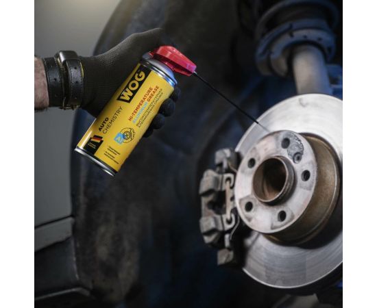 Алюминиевая высокоадгезионная термостойкая (до +600С) противозадирная смазка WOG с профессиональным распылителем 2 в 1, 520 мл WGC0321 – изображение 3