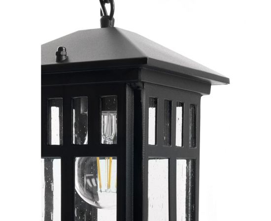 Садово-парковый светильник FERON PL675 на цепочке 60W 230V E27, черный 11690 – изображение 5