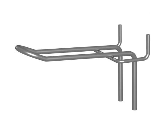 Крючок ПК МАГС на перфопанель, L-100, язычковый, шаг 48, 4 шт/упак СКЛ03-00043 – изображение 5