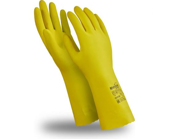 Перчатки Manipula Specialist БЛЕСК L-F-01, латекс 0.40 мм, р.9-9.5/L Пер 613/9 