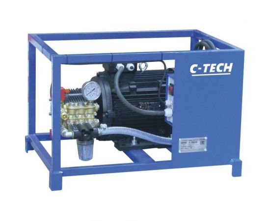Автомойка для грузового транспорта C-TECH (250 бар, до 900 л/ч, 7.5 кВт) профессиональная, стационарная TR2515ES1E4BP2FMT+ TR2515ES1E4BP2FMT-15-SF60 