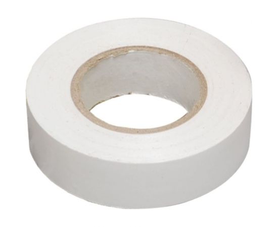 Изолента РОССНА пвх, 15 мм, белая Р861345 
