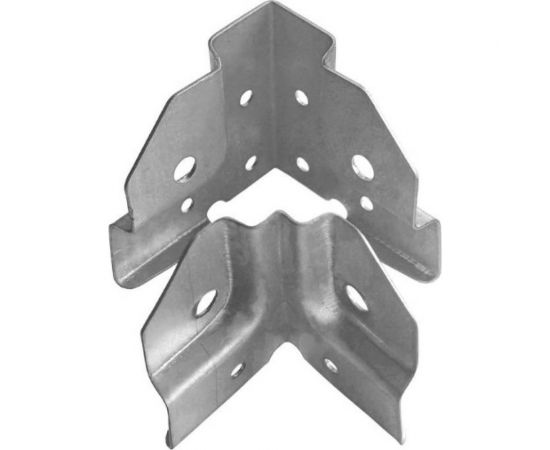 Краб-система Крепче XYZ-образный, оцинк., 20x20 мм, 4 пары 2947713 