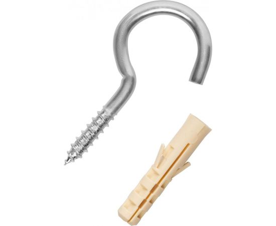 Крюк-шуруп ЕВРОПАРТНЕР Zn d4,2хL50 мм 6 шт. 13 0627 4 