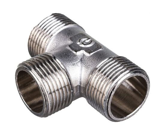 Никелированный тройник STOUT НН 3/4X3/4X3/4 RG008Q0QSTPKHA 