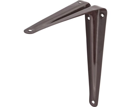 Кронштейн MFK-TORG модель1 Л 100х125 0.7мм коричн К-99 Л 