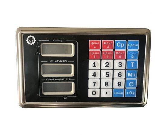 Напольные торговые весы Foodatlas ВТН-1000, 1000кг/500гр УТ000009303 – изображение 2