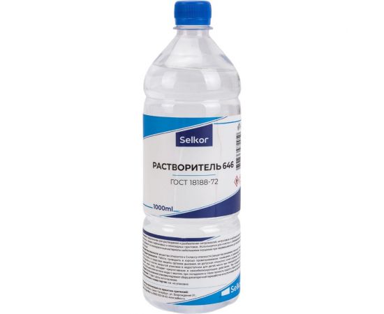Растворитель 646 Selkor 1 л 44362 – изображение 2