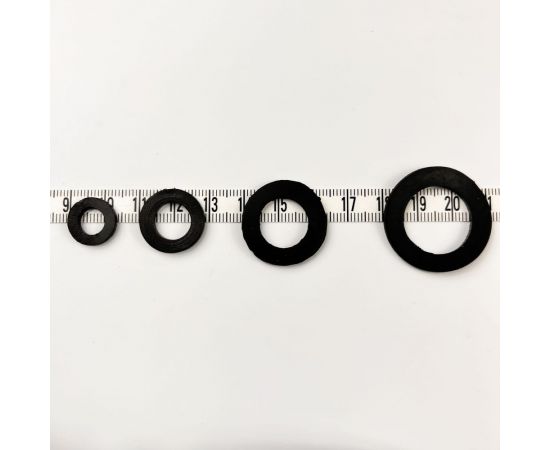 Набор резиновых прокладок Профитт 3/8""-20 шт, 1/2""-20 шт, 3/4""-20 шт, 1""-20 шт 2227114 – изображение 2