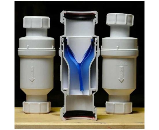 Сифон McAlpine тип сухой гидрозатвор 1 1/4вн-32 мм (пакет) MRNRV32-PB – изображение 2