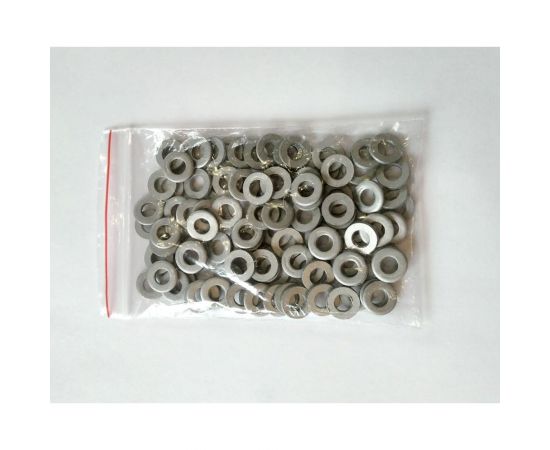 Шайба ИНОТЭК М6, DIN 125, цинк-ламель, 100 шт. 4687203109141 – изображение 2